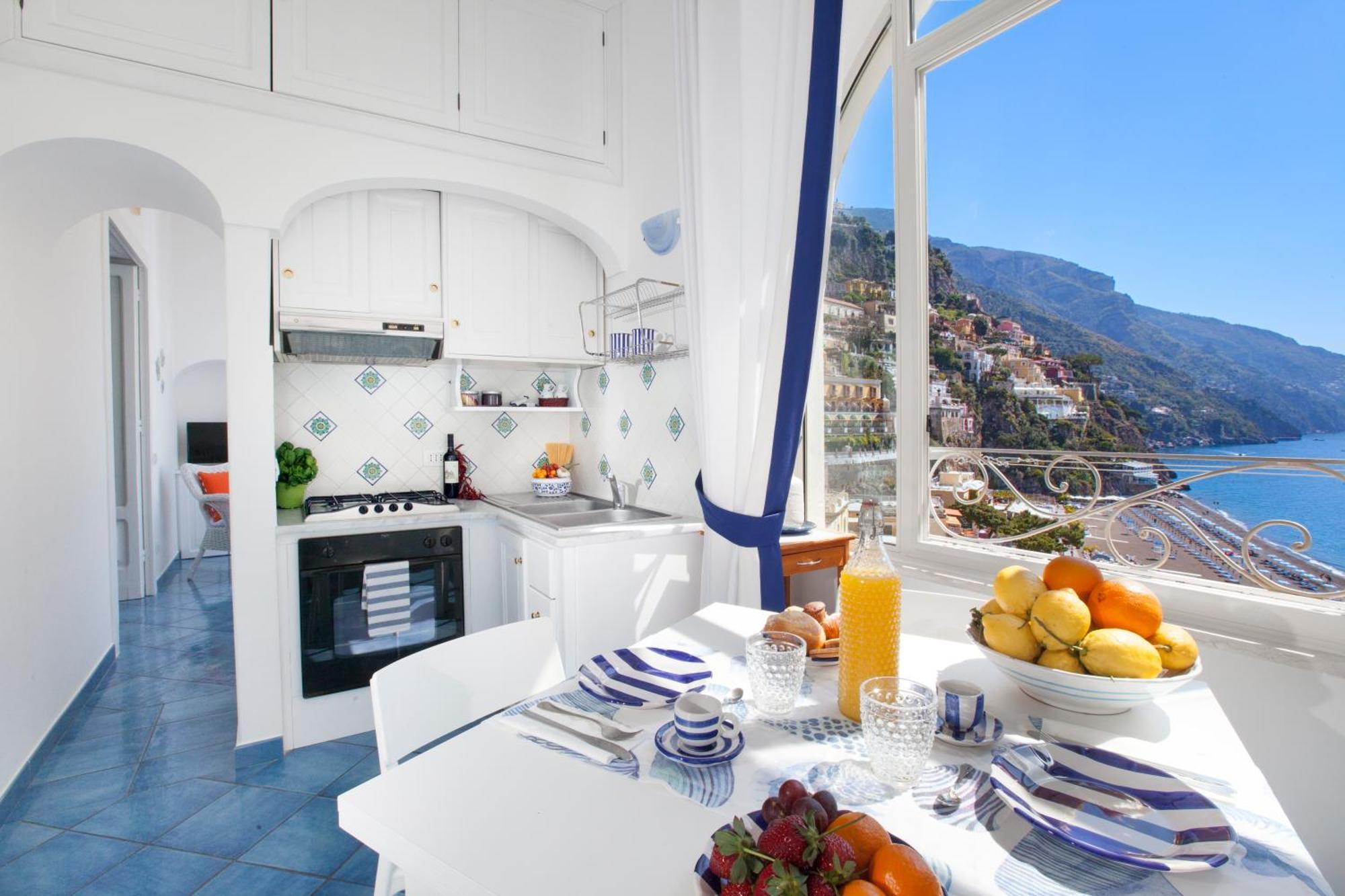 Casa Oceano Apartment Positano Bagian luar foto