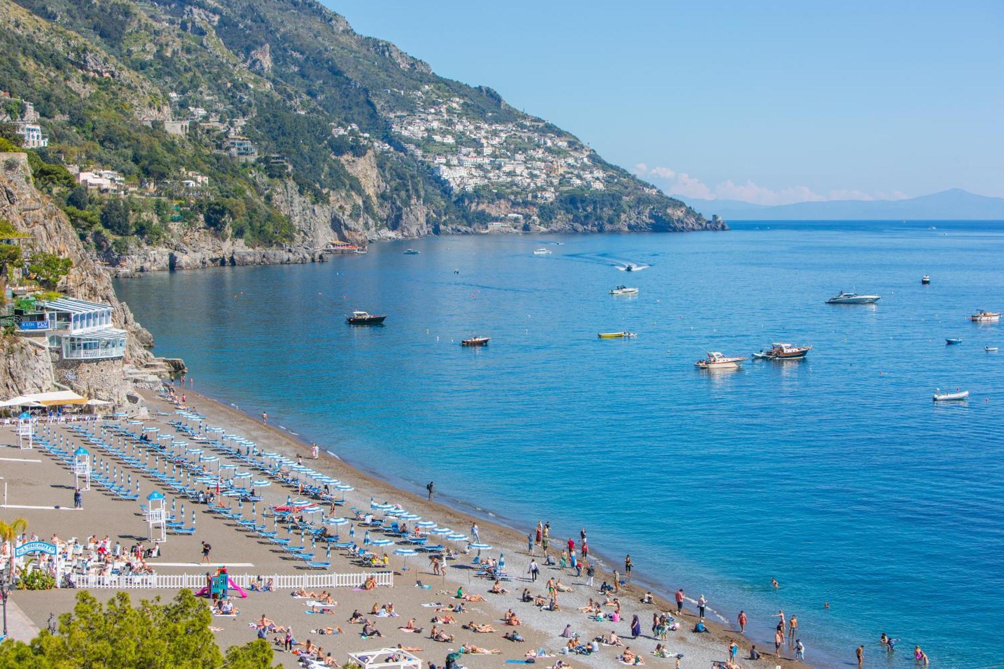 Casa Oceano Apartment Positano Bagian luar foto